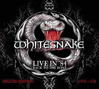 WHITESNAKE / Live In 84 - Back To The Bone / Italy