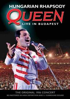 QUEEN / Hungarian Rhapsody - Live in Budapest - 1986 / USA