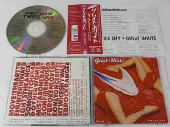 GREAT WHITE / Twice Shy - 1989 / JAPAN
