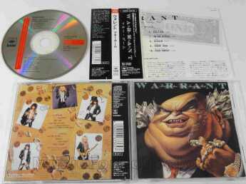 WARRANT / Dirty Rotten Filthy Stinking Rich - 1989 / JAPAN